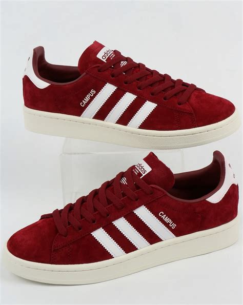 adidas burgundy shoes